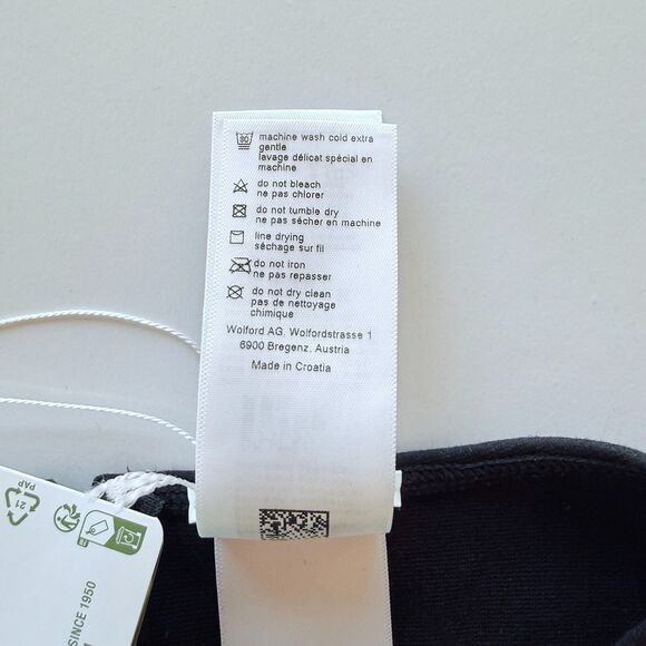 NWT Wolford Eco Vegan Faux Leather Sleeveless Thong Bodysuit in Black 36 (US 4) - Picture 12 of 16